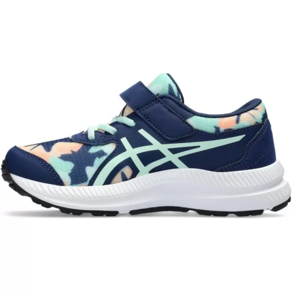 imageASICS Kids Contend 8 PreSchool Running ShoesBlue ExpanseMint Tint