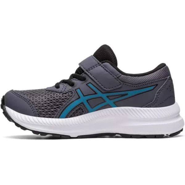 imageASICS Kids Contend 8 PreSchool Running ShoesCarrier GreyIsland Blue