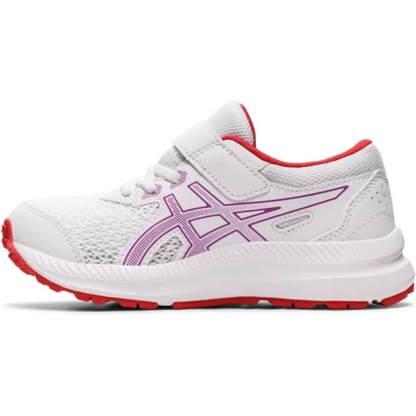 imageASICS Kids Contend 8 PreSchool Running ShoesWhiteOrchid