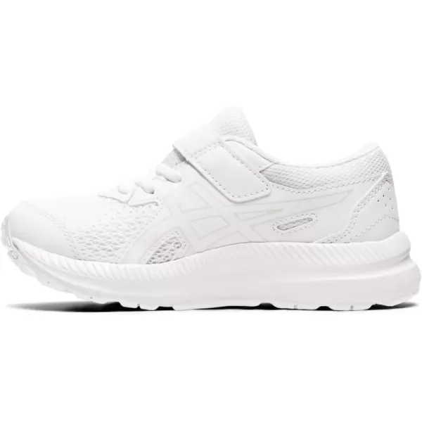 imageASICS Kids Contend 8 PreSchool Running ShoesWhiteWhite