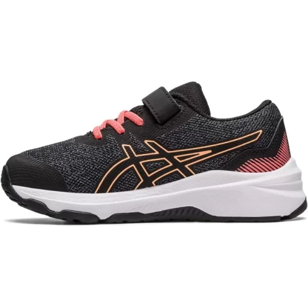 imageASICS Kids GT1000 11 PreSchool Running ShoesBlackPapaya