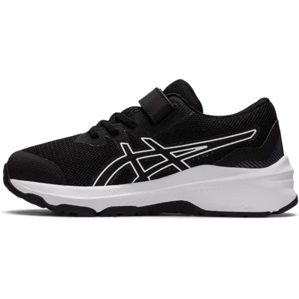 imageASICS Kids GT1000 11 PreSchool Running ShoesBlackWhite
