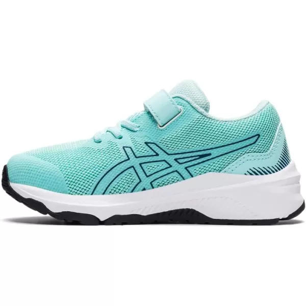 imageASICS Kids GT1000 11 PreSchool Running ShoesClear BlueMako Blue