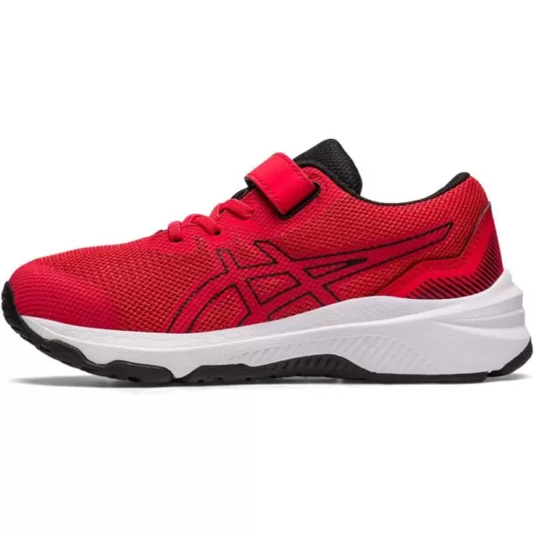imageASICS Kids GT1000 11 PreSchool Running ShoesElectric RedWhite