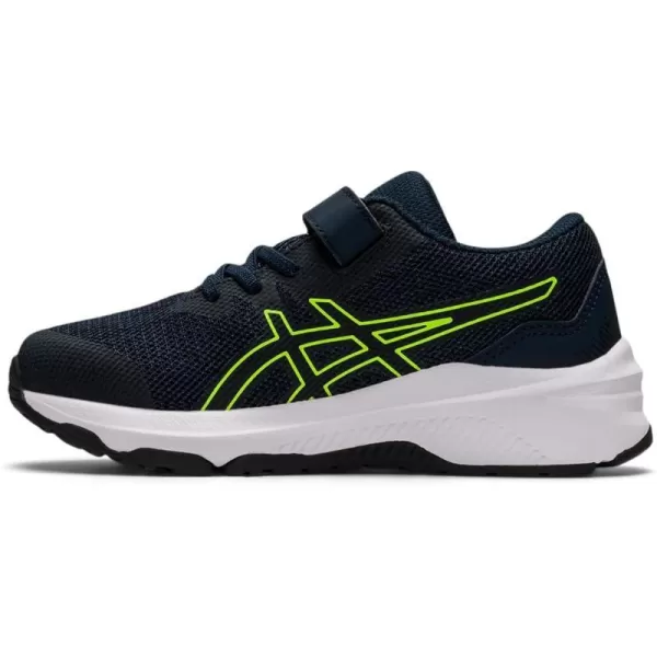 imageASICS Kids GT1000 11 PreSchool Running ShoesFrench BlueHazard Green