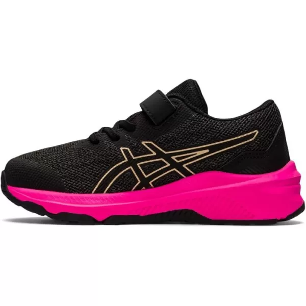 imageASICS Kids GT1000 11 PreSchool Running ShoesGraphite GreyChampagne