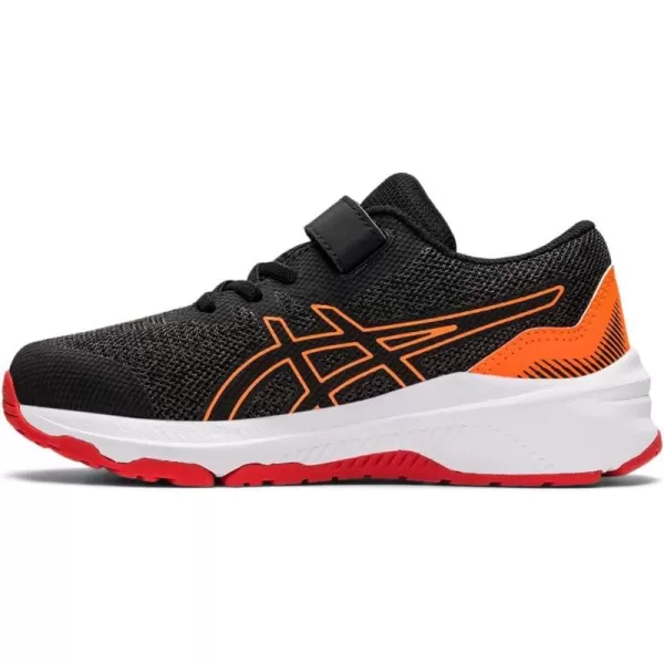 imageASICS Kids GT1000 11 PreSchool Running ShoesGraphite GreyFiery Red