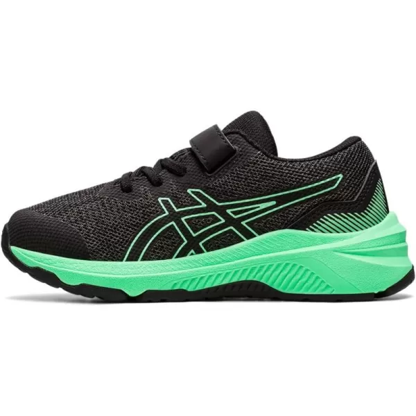 imageASICS Kids GT1000 11 PreSchool Running ShoesGraphite GreyNew Leaf