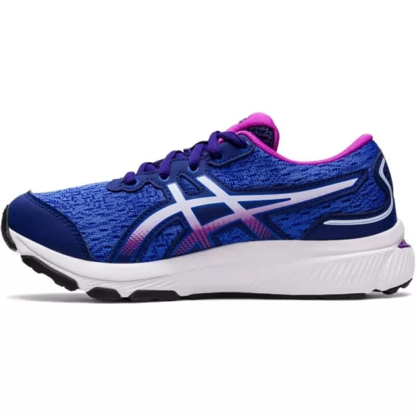 imageASICS Kids GelCumulus 24 Grade School Running ShoesDive BlueSoft Sky