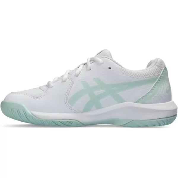 imageASICS Kids GelDedicate 8 Grade School Tennis ShoeWhitePale Blue