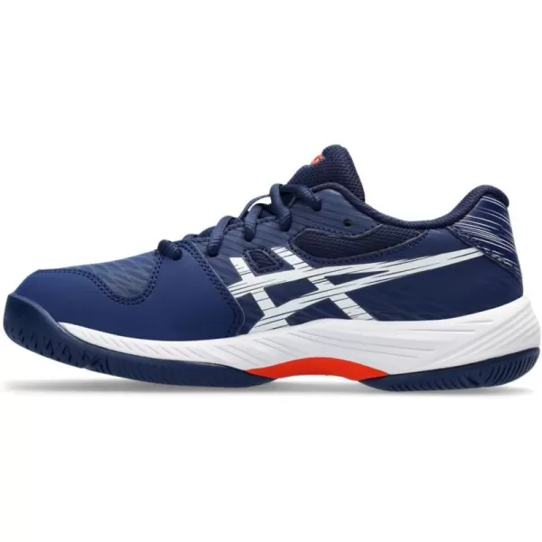 imageASICS Kids GelGame 9 Grade School Tennis ShoeBlue ExpanseWhite