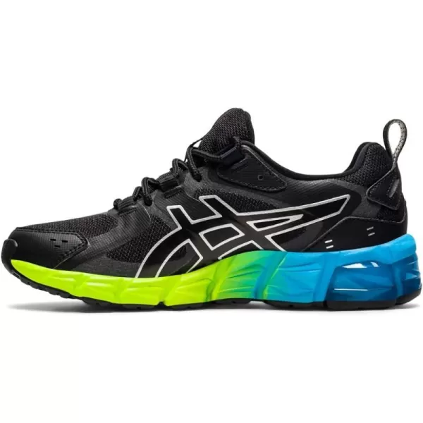imageASICS Kids GelQuantum 180 6 Grade School ShoesBlackAizuri Blue