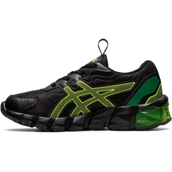 imageASICS Kids GelQuantum 90 3 PreSchool ShoesBlackSafety Yellow