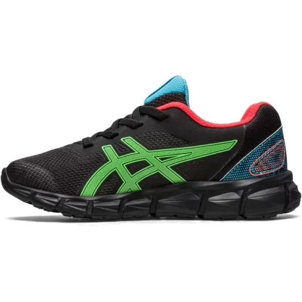 imageASICS Kids GelQuantum Lyte II PRE School Sportstyle ShoesBlackGreen Gecko