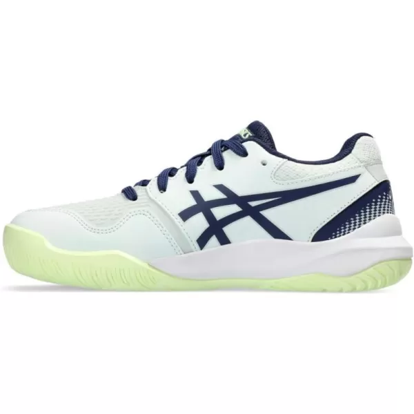 imageASICS Kids GelResolution 9 Grade School Tennis ShoePale MintBlue Expanse