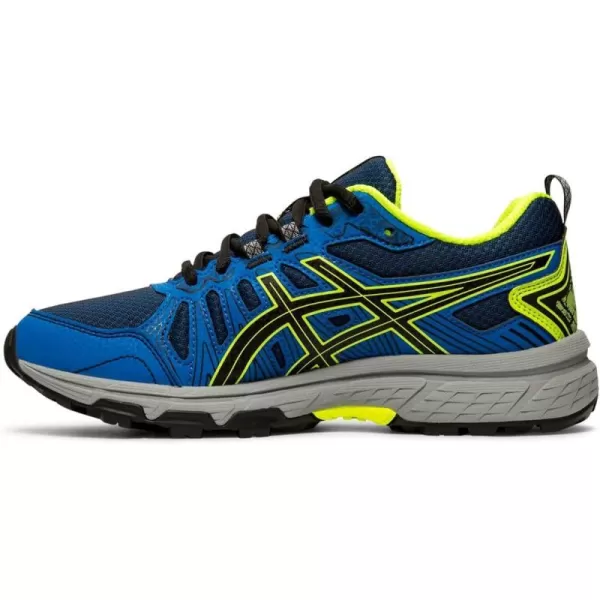 imageASICS Kids GelVenture 7 Grade School Running ShoesBlackSafety Yellow