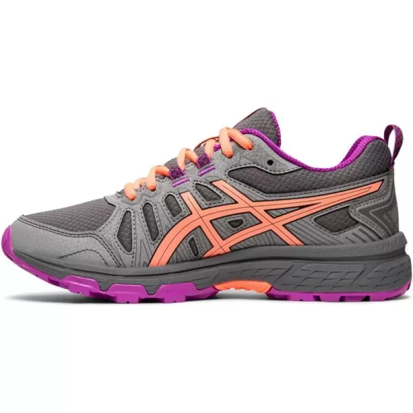imageASICS Kids GelVenture 7 Grade School Running ShoesMetropolisBlack