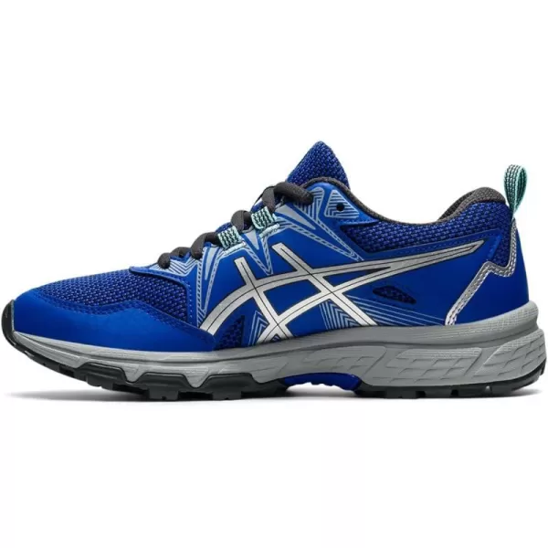 imageASICS Kids GelVenture 8 Grade School Running ShoesLapis Lazuli BluePure Silver