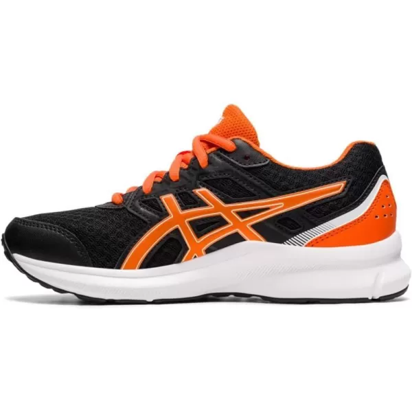 imageASICS Kids JOLT 3 Grade School Running ShoesBlackMarigold Orange