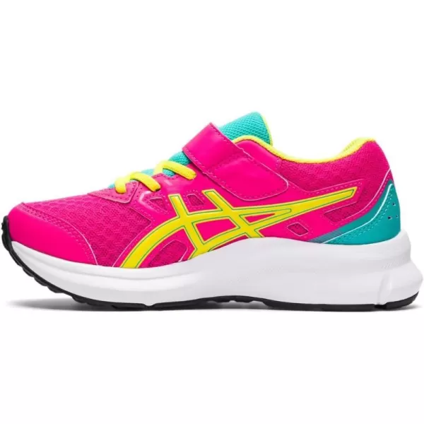 imageASICS Kids JOLT 3 PreSchool Running ShoePink GloSour Yuzu