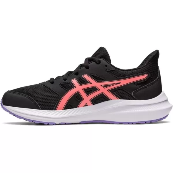 imageASICS Kids JOLT 4 Grade School Running ShoesBlackPapaya