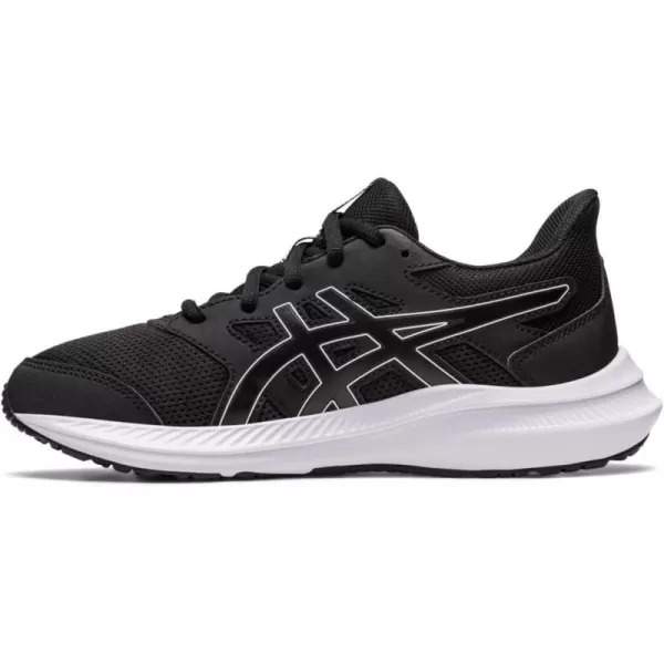 imageASICS Kids JOLT 4 Grade School Running ShoesBlackWhite