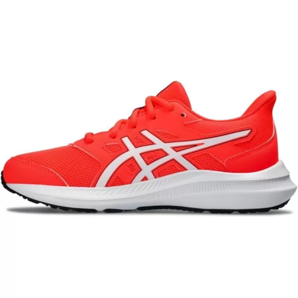 imageASICS Kids JOLT 4 Grade School Running ShoesSunrise RedWhite