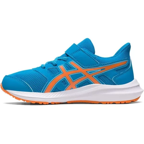 imageASICS Kids JOLT 4 PreSchool Running ShoesIsland BlueSun Peach