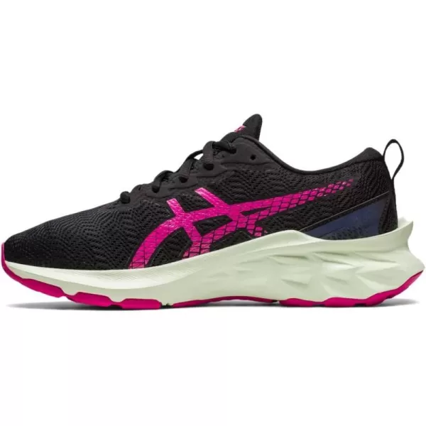 imageASICS Kids NOVABLAST 2 Grade School Running ShoesBlackFruit Punch