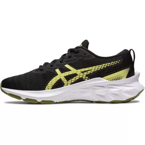 imageASICS Kids NOVABLAST 2 Grade School Running ShoesBlackGlow Yellow