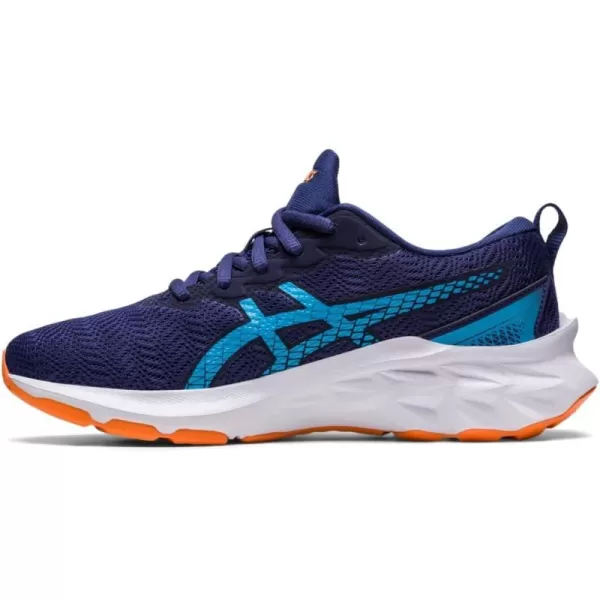 imageASICS Kids NOVABLAST 2 Grade School Running ShoesIndigo BlueSun Peach