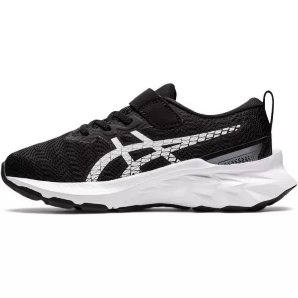 imageASICS Kids NOVABLAST 2 PreSchool Running ShoesBlackWhite