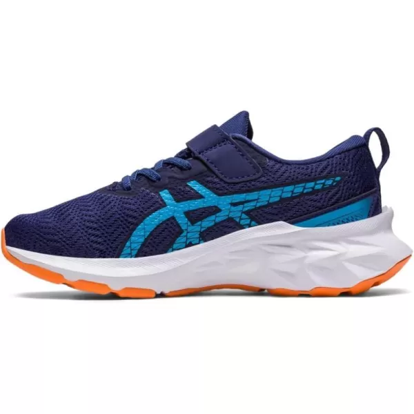 imageASICS Kids NOVABLAST 2 PreSchool Running ShoesIndigo BlueSun Peach