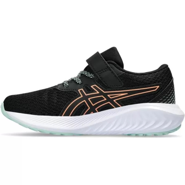 imageASICS Kids PRE Excite 10 PreSchool Running ShoesBlackBright Sunstone
