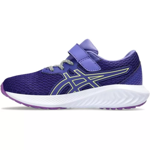 imageASICS Kids PRE Excite 10 PreSchool Running ShoesEggplantGlow Yellow