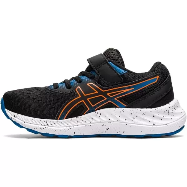 imageASICS Kids PRE Excite 8 PreSchool Running ShoeBlackMarigold Orange
