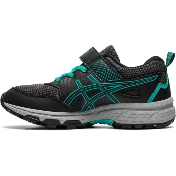 imageASICS Kids PRE Venture 8 PreSchool Running ShoesBlackBaltic Jewel