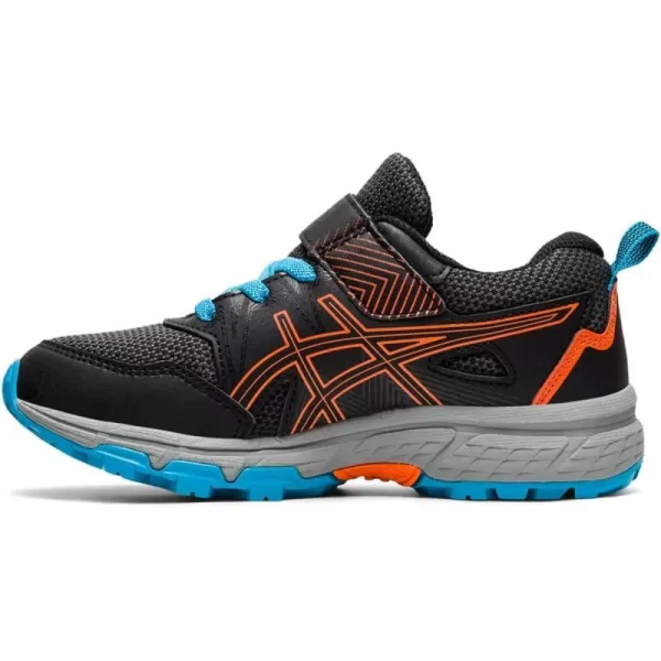 imageASICS Kids PRE Venture 8 PreSchool Running ShoesBlackMarigold Orange