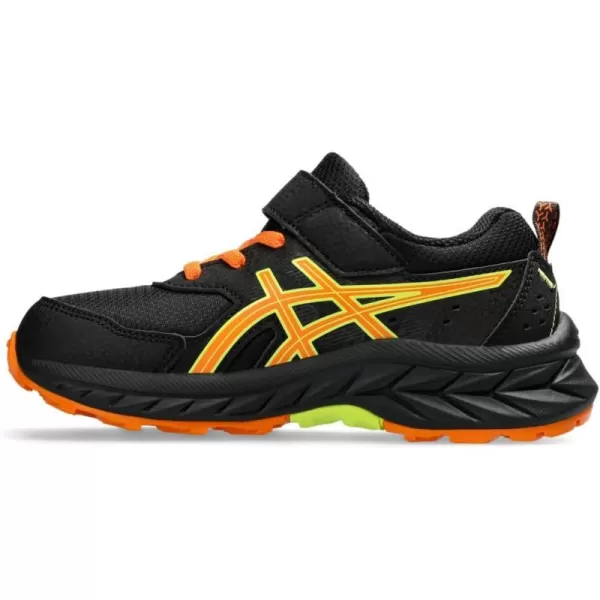 imageASICS Kids PRE Venture 9 PreSchool ShoesBlackBright Orange
