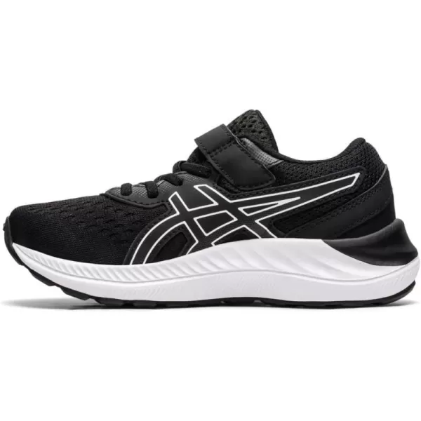 imageASICS Kids Pre Excite 8 PreSchool Running ShoesBlackWhite