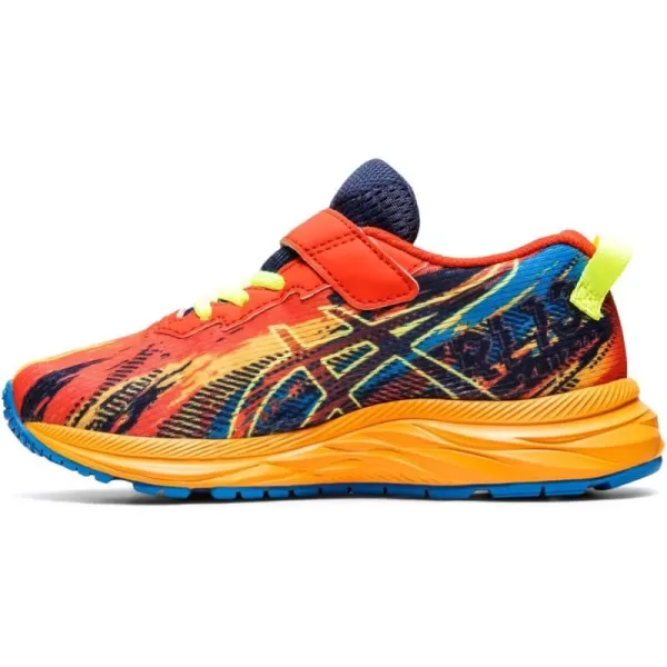 imageASICS Kids Pre Noosa Tri 13 PreSchool Running ShoesCherry TomatoSafety Yellow