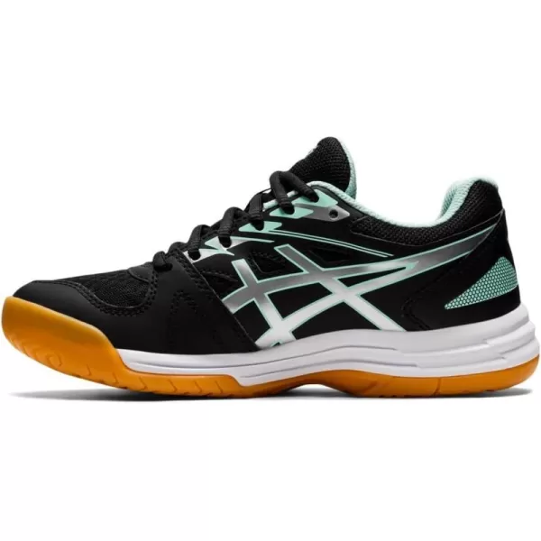 imageASICS Kids Upcourt 4 Grade School Volleyball ShoesBlackFresh Ice