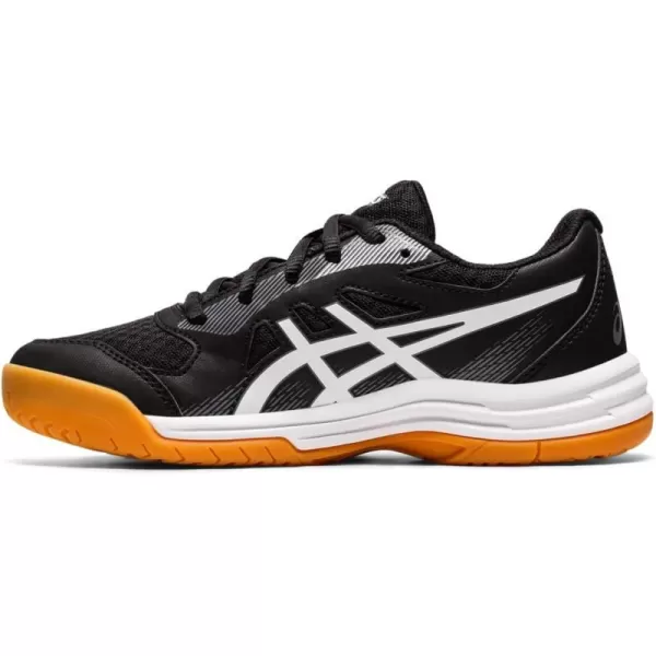 imageASICS Kids Upcourt 5 Grade School Court ShoesBlackWhite