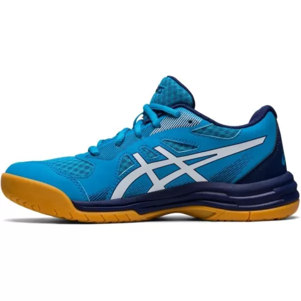 imageASICS Kids Upcourt 5 Grade School Court ShoesIsland BlueWhite