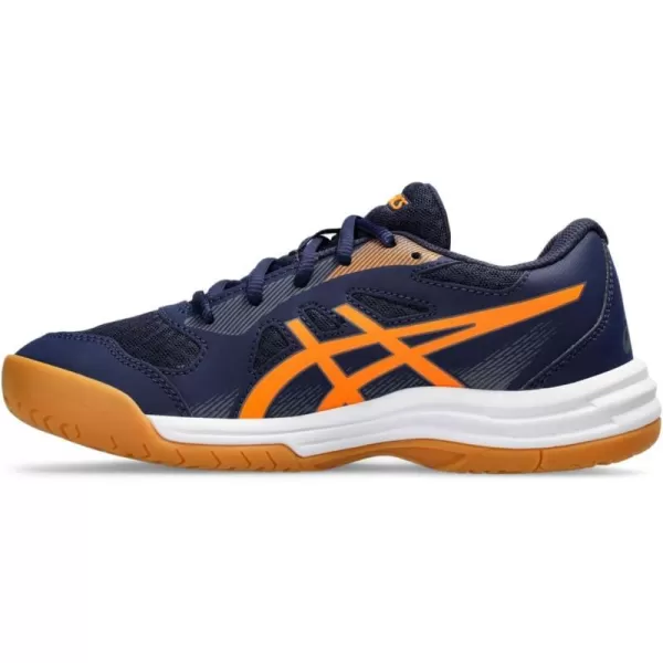 imageASICS Kids Upcourt 5 Grade School Court ShoesPeacoatShocking Orange