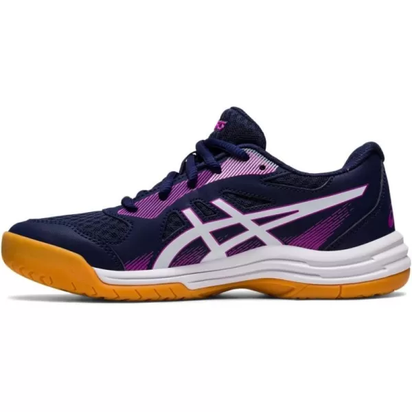imageASICS Kids Upcourt 5 Grade School VolleyballPeacoatOrchid