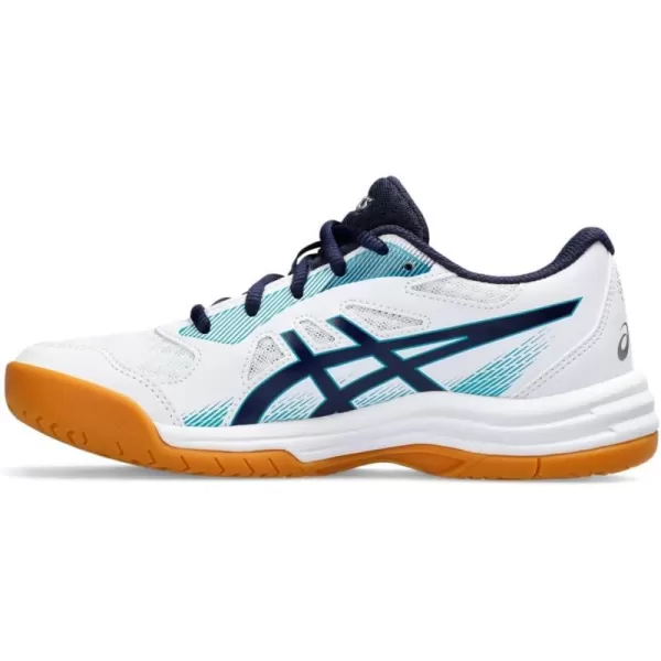 imageASICS Kids Upcourt 5 Grade School VolleyballWhitePeacoat