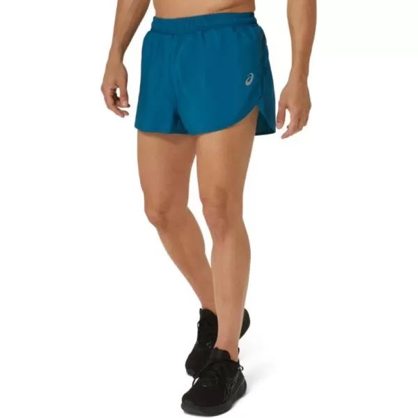 imageASICS Men Split ShortEvening Teal