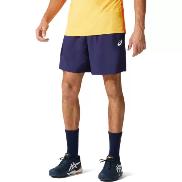 imageASICS Mens 7IN Short Tennis ApparelPeacoat
