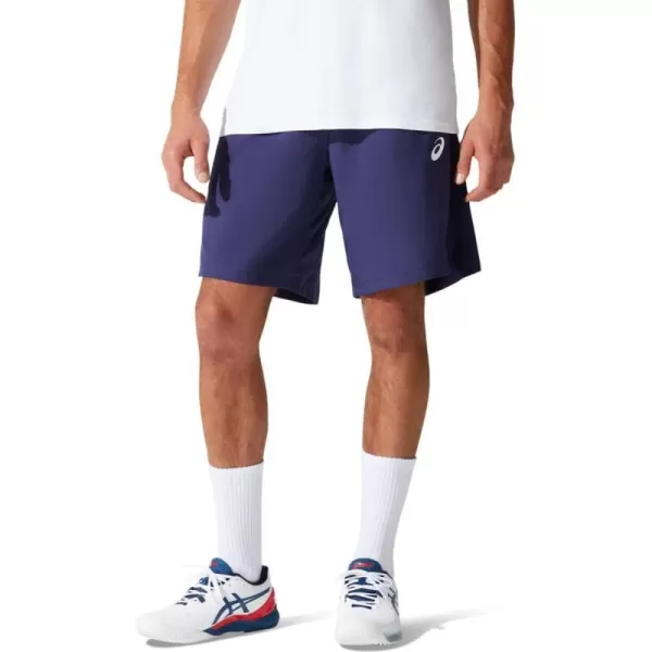 imageASICS Mens 9 Short Tennis ApparelPeacoat